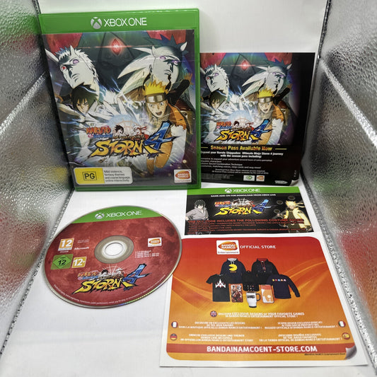 Naruto Shippuden: Ultimate Ninja Storm 4 • Xbox One Game (2016) AUS Complete CIB