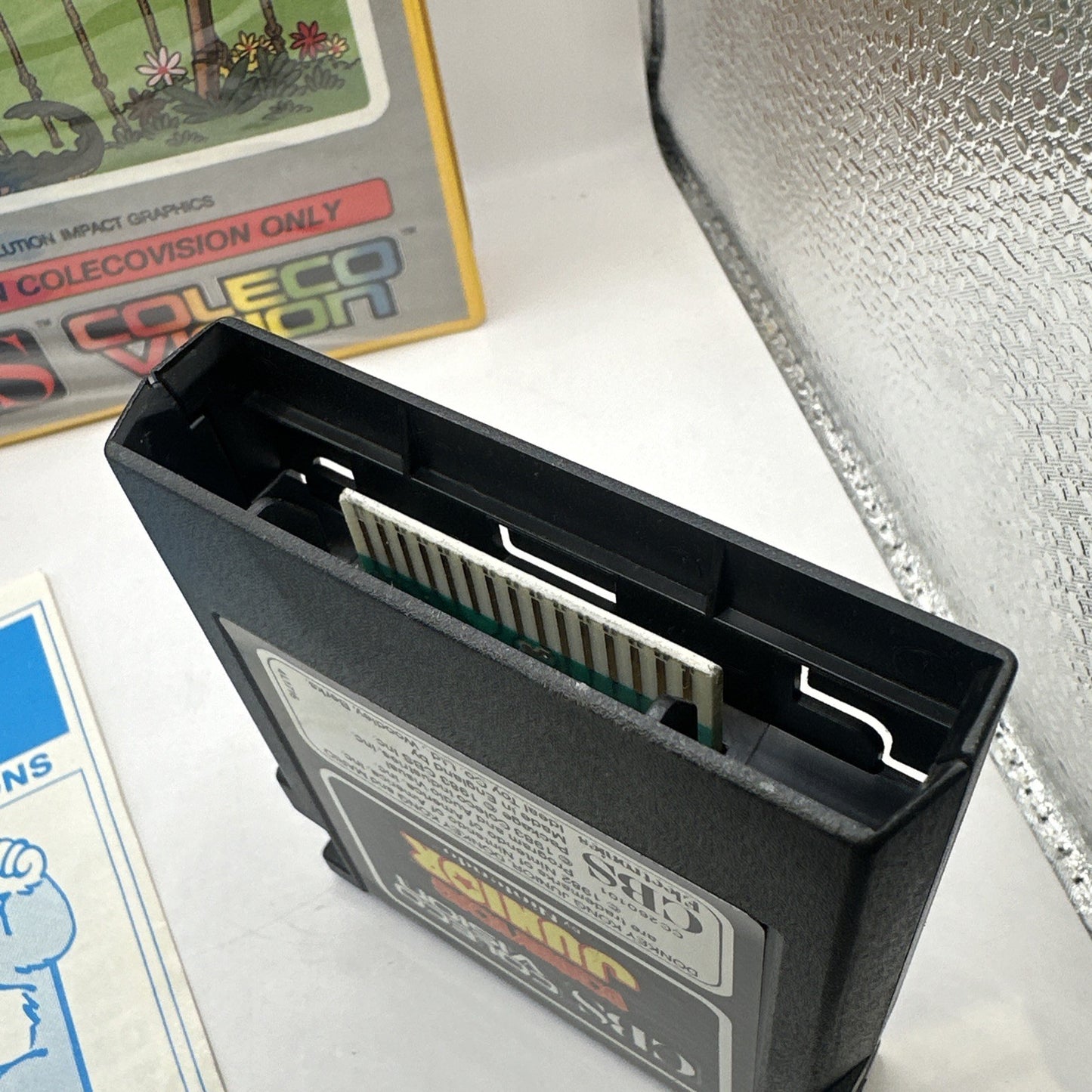 Donkey Kong Junior • ColecoVision Game + Manual (1983) Australian PAL Boxed • Jr