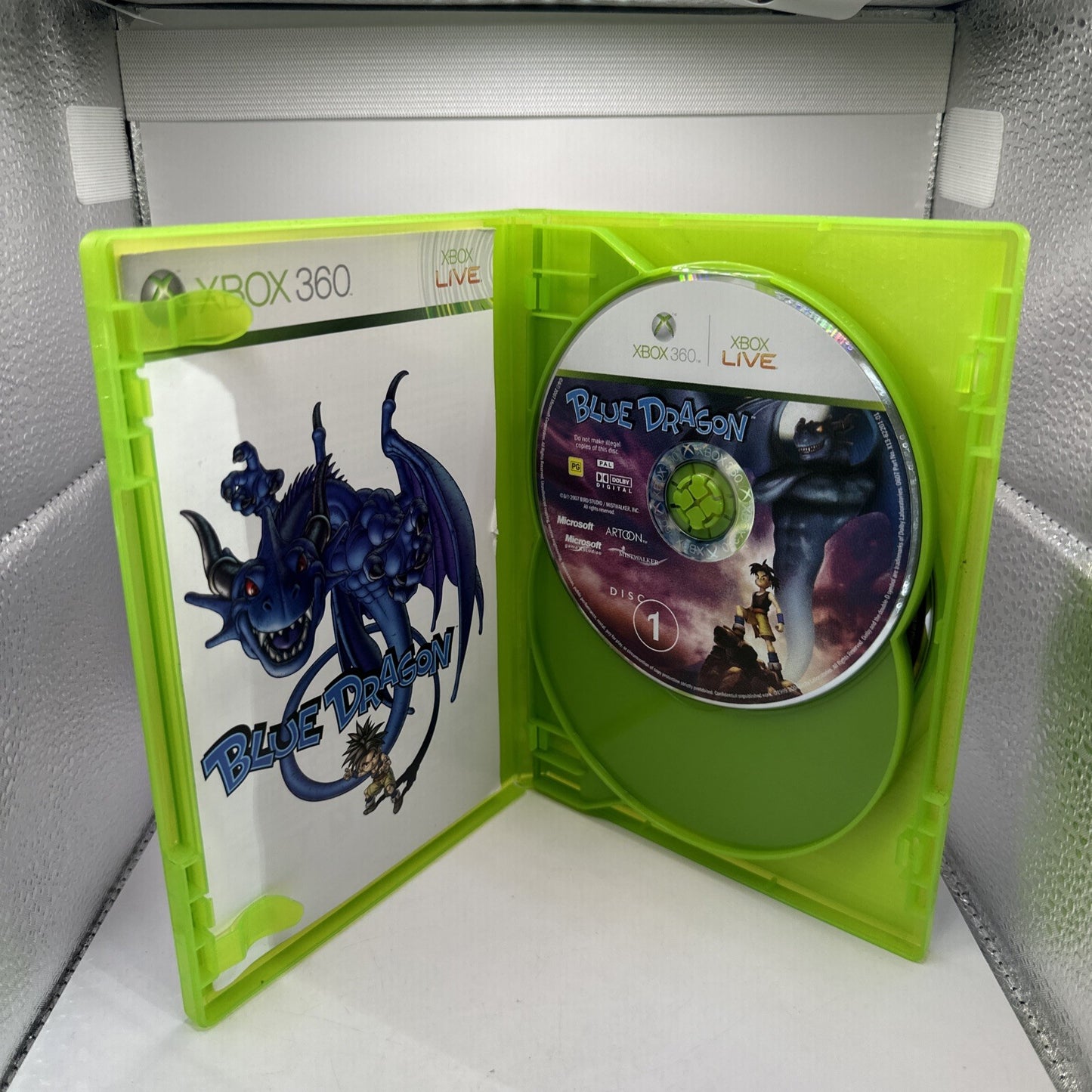 Blue Dragon • Xbox 360 Game + Manual (2006) PAL AUS • Complete CIB • RPG JRPG