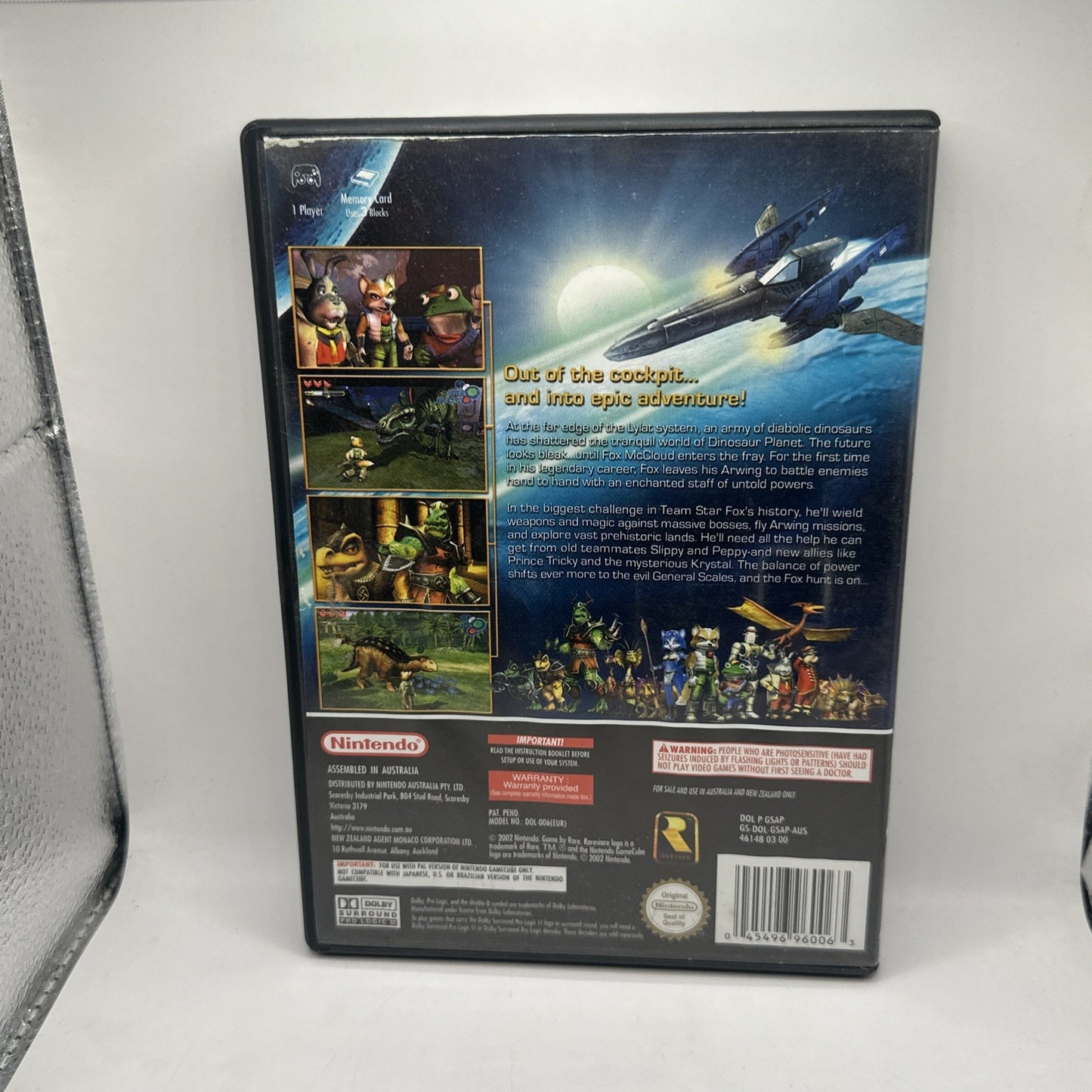 Starfox Adventures • Nintendo GameCube Game (2002) PAL AUS