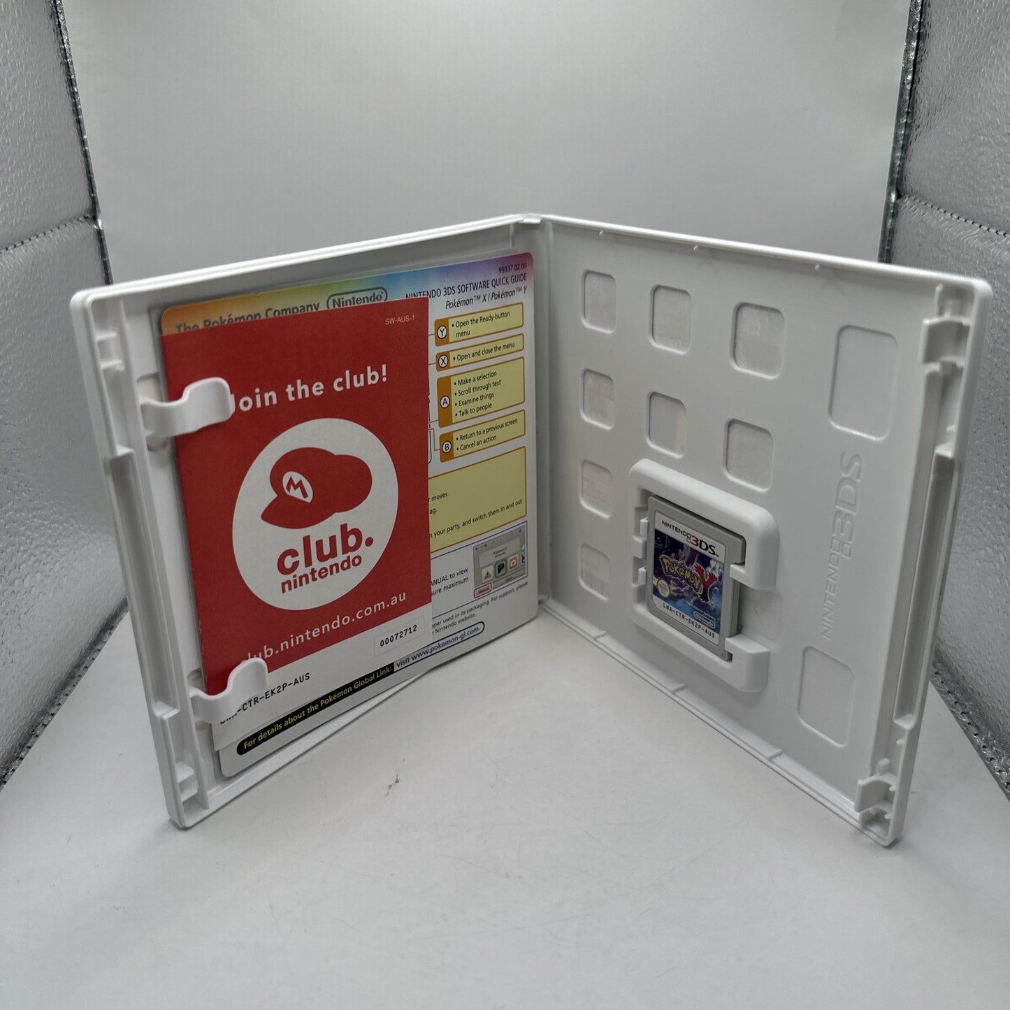 Pokémon Y • Nintendo 3DS Game (2013) PAL AUS • Complete CIB • Tested