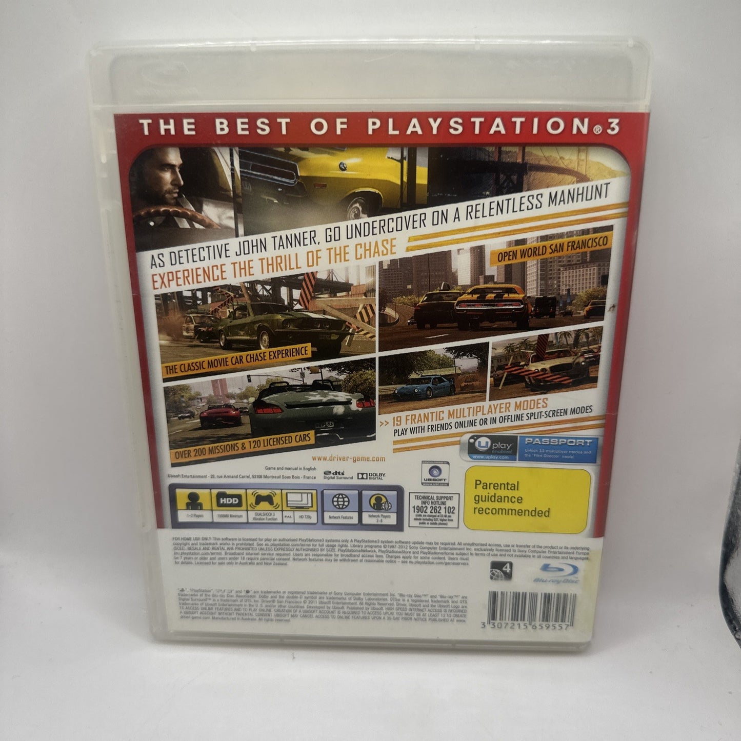 Driver: San Francisco • PlayStation 3 PS3 Game (2011) AUS • Essentials