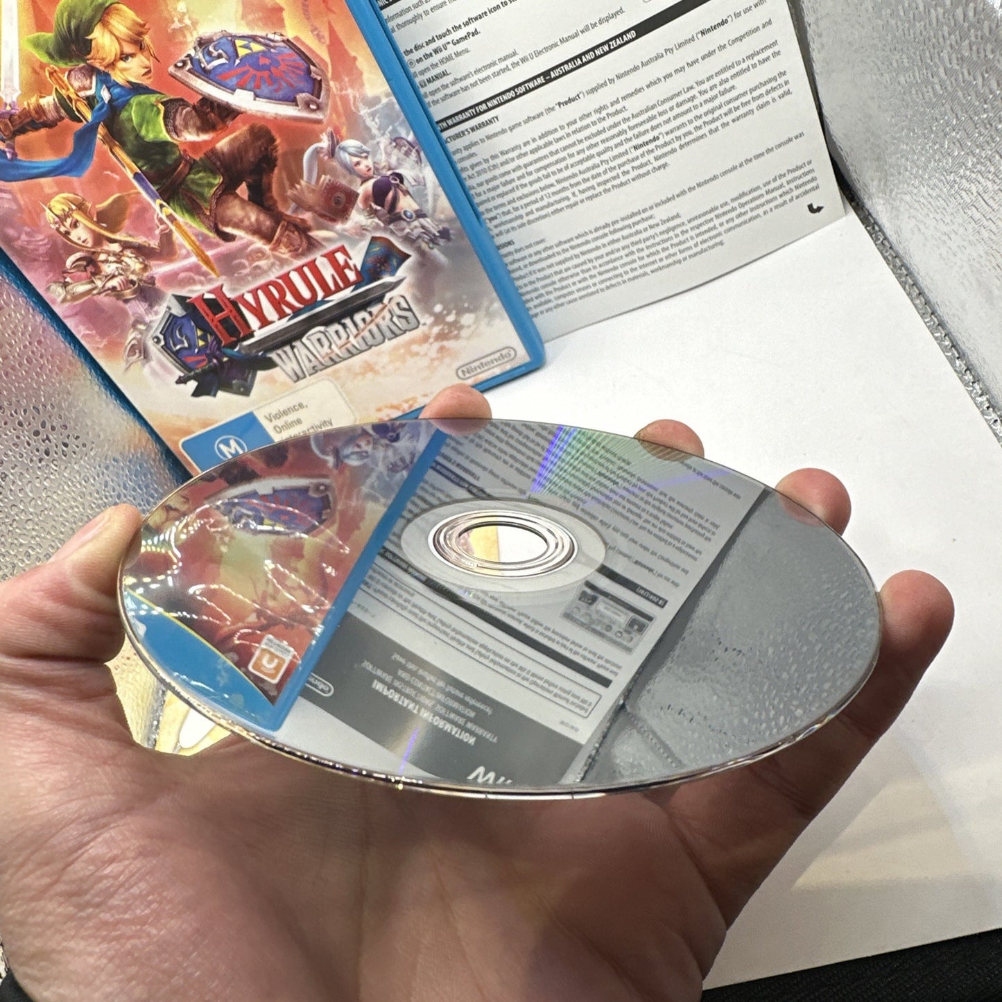 Hyrule Warriors • Nintendo Wii U Game (2014) PAL AUS • Complete CIB • Zelda