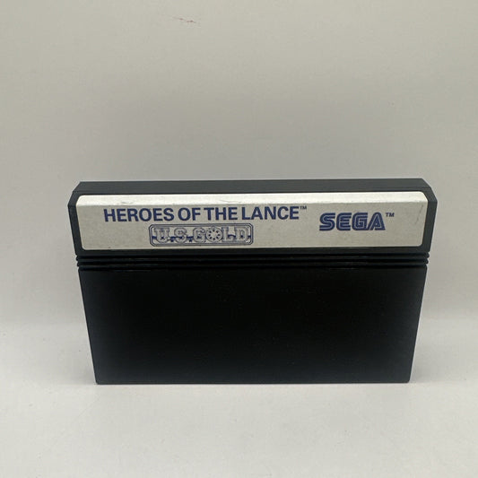 Heroes Of the Lance • SEGA Master System Game PAL (1988) U.S GOLD Cartridge Only