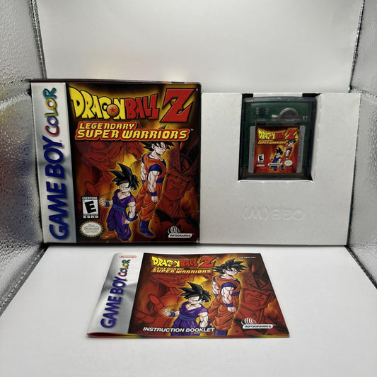 Dragon Ball Z: Legendary Super Warriors • Nintendo Game Boy Color Boxed Complete