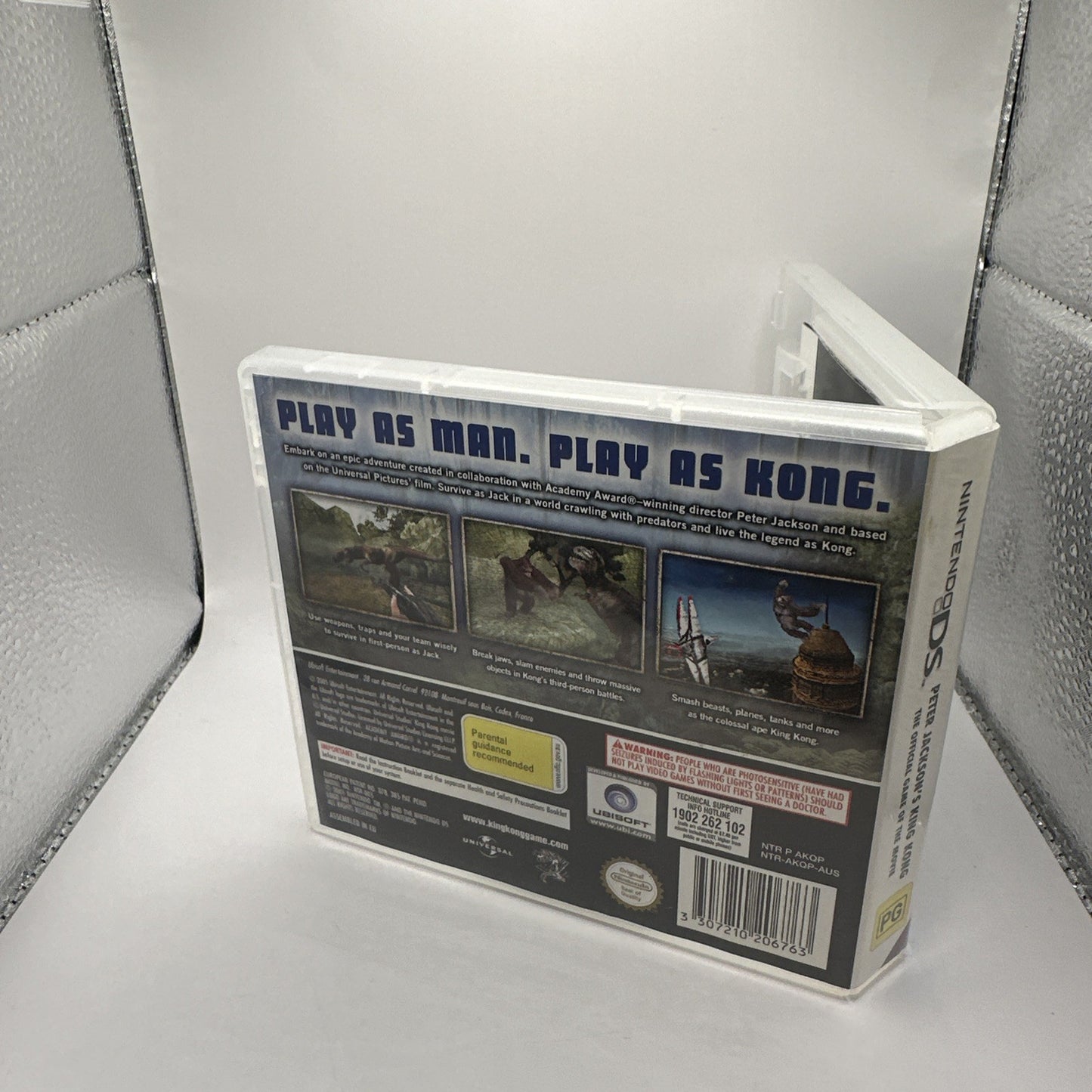 Peter Jackson’s King Kong: Game of The Movie • Nintendo DS + Manual (2005) CIB