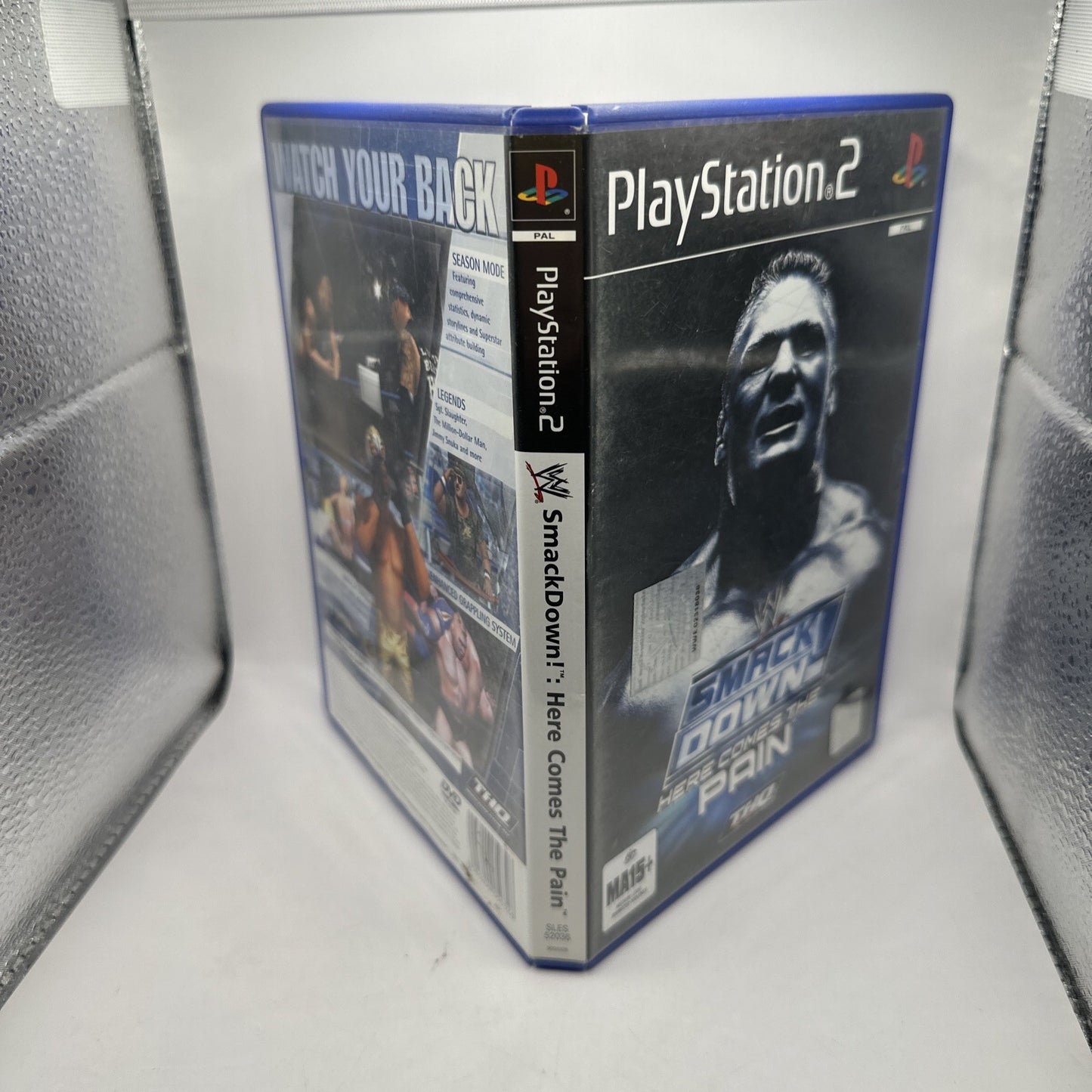 WWE Smackdown! Here Comes The Pain • PlayStation 2 PS2 Game (2003) PAL AUS • THQ