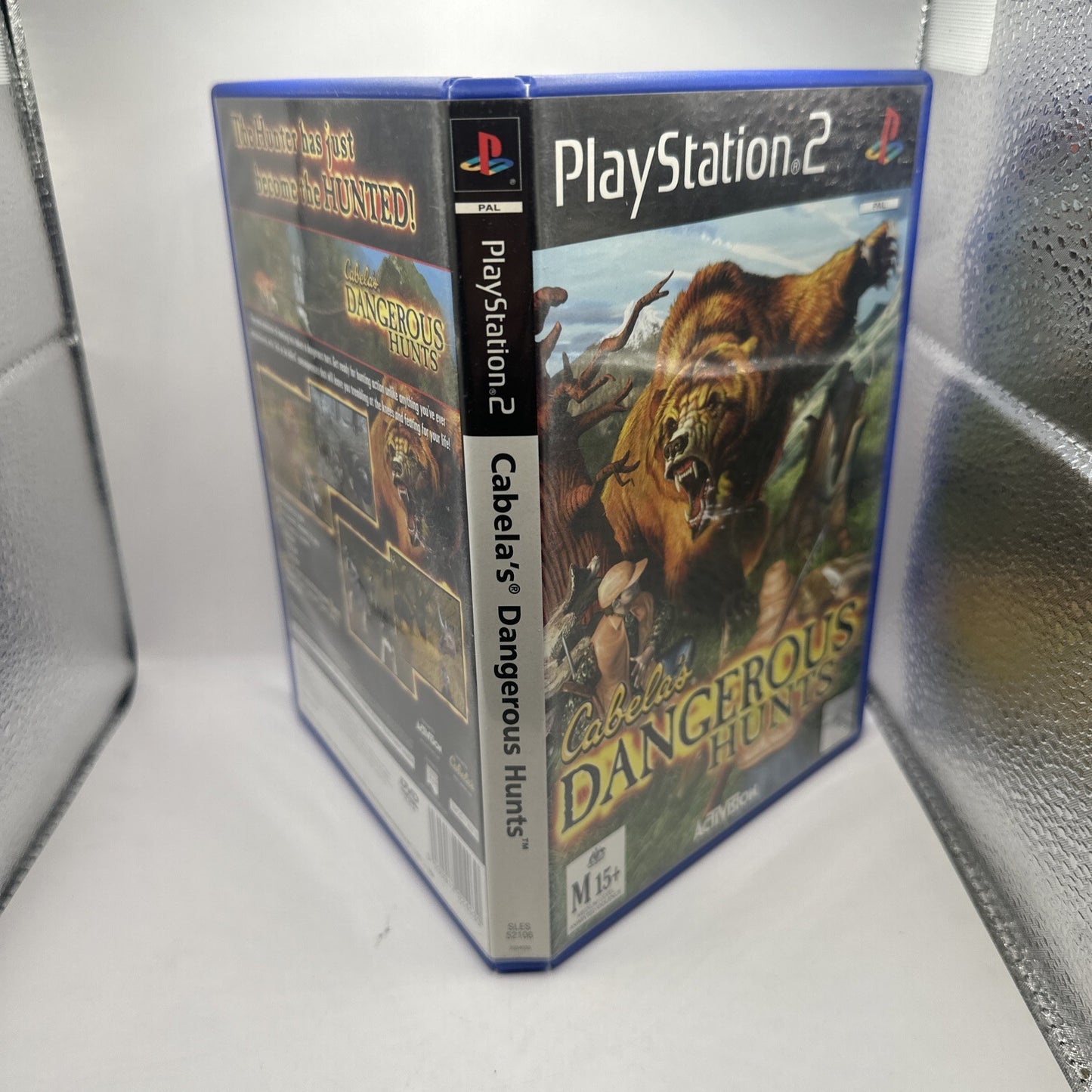Cabela's Dangerous Hunts • PlayStation 2 PS2 Game + Manual (2004) PAL • Hunting