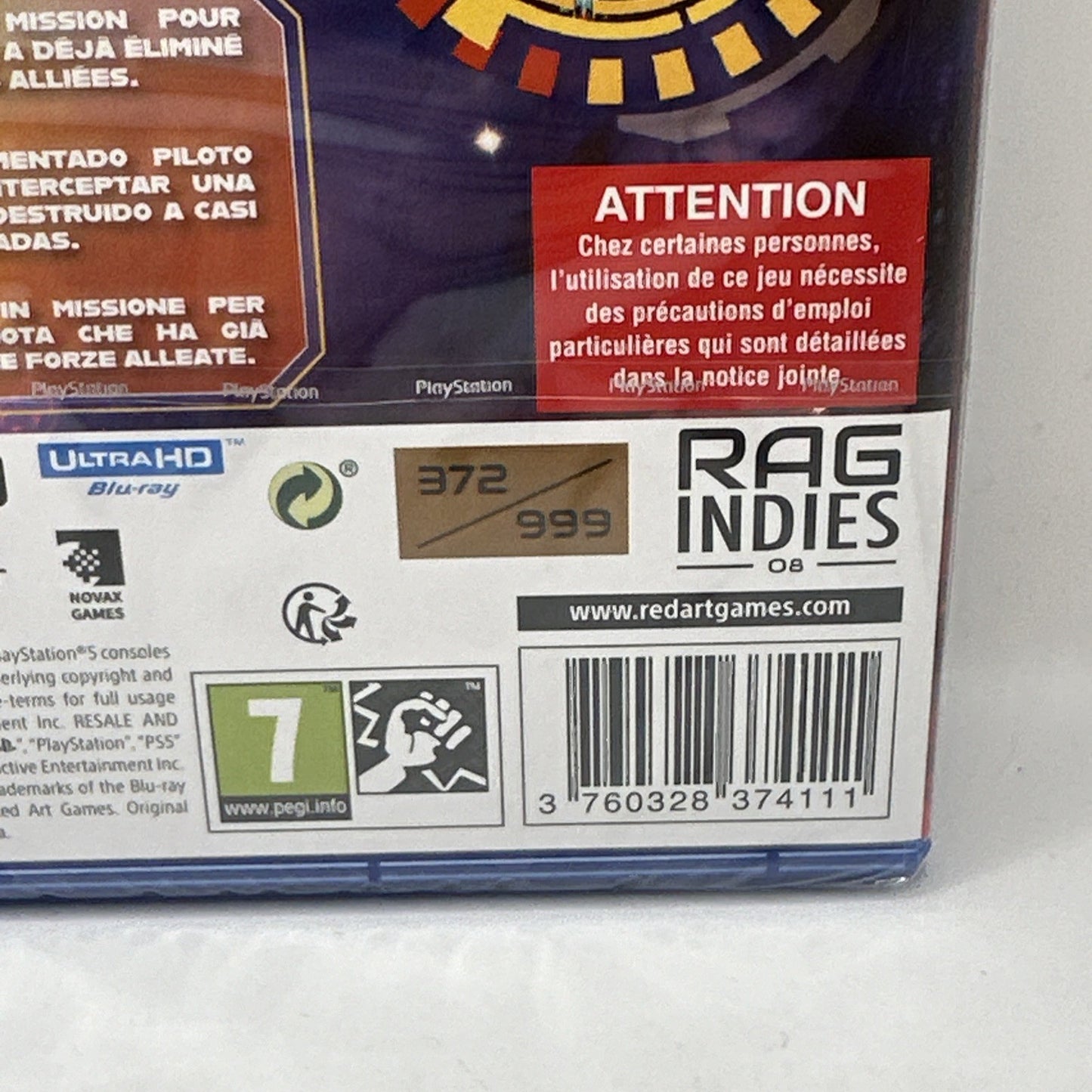 RedRaptor • PlayStation 5 PS5 **ONLY 999 MADE!!** RAG Indies • Red Raptor SEALED