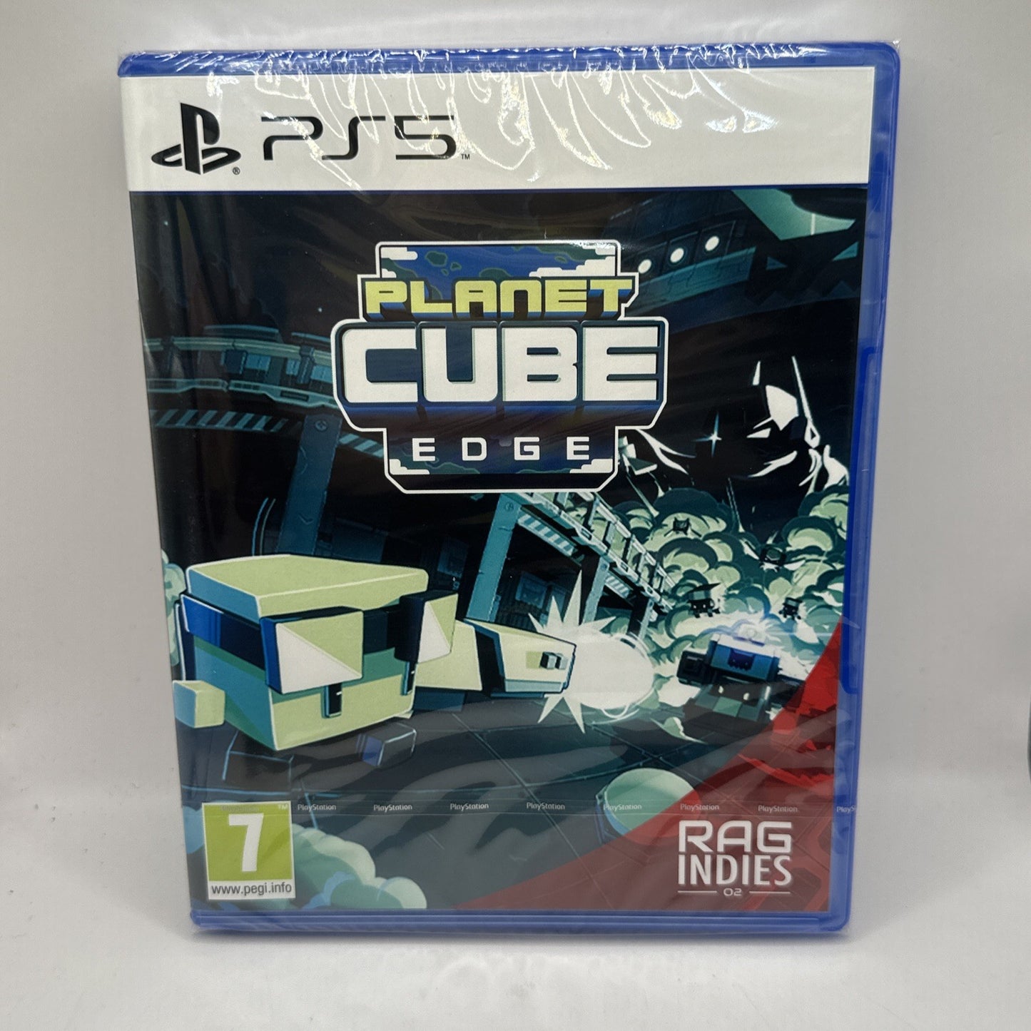 Planet Cube Edge • PlayStation 5 PS5 *ONLY 999 MADE!* Red Art RAG Indies *RARE!*