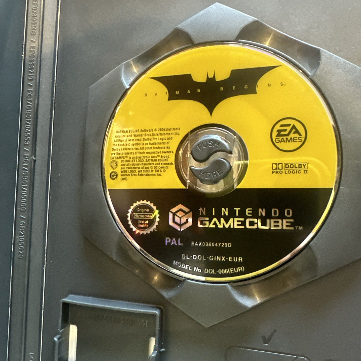 Batman Begins • Nintendo GameCube Game + Manual (2005) PAL • Complete CIB • EA