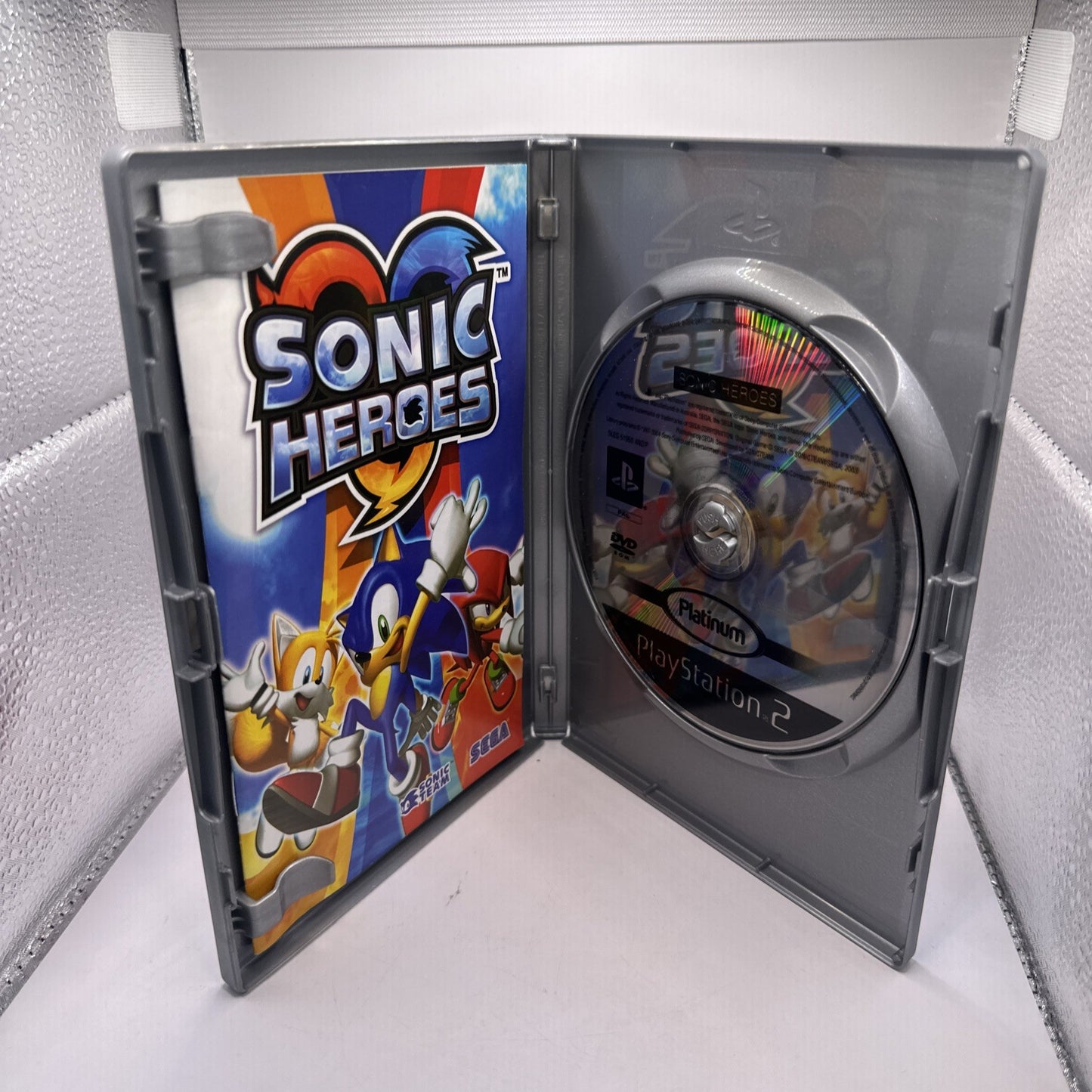 Sonic Heroes • PlayStation 2 PS2 Game + Manual (2003) PAL AUS • Complete • SEGA