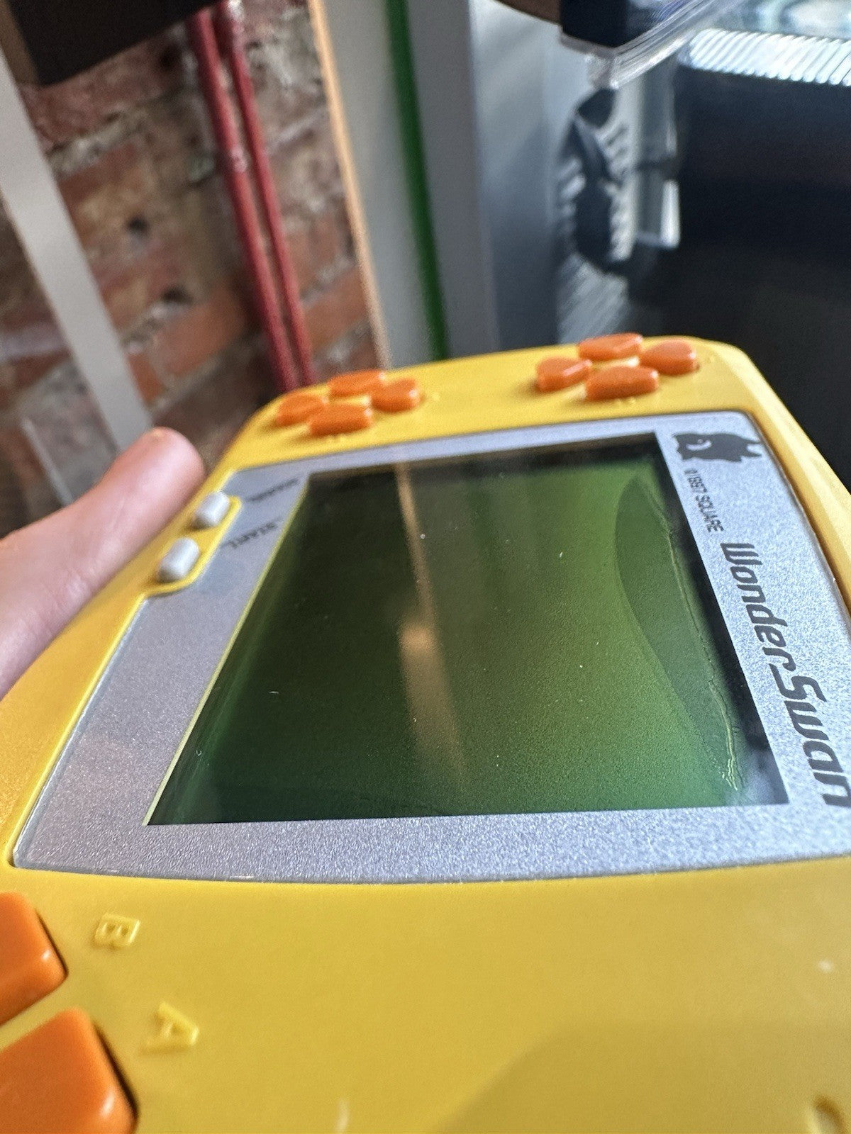 Bandai WonderSwan Console • Chocobo Final Fantasy Limited Edition Yellow SW-001