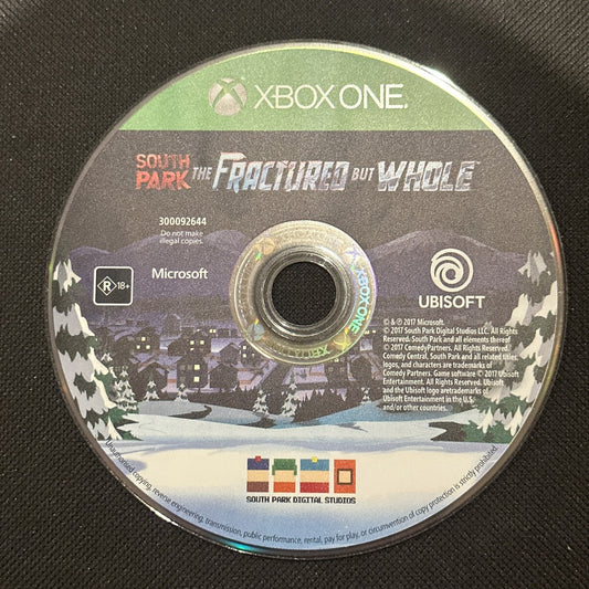 South Park: The Fractured But Whole • Xbox One Game (2017) Disc Only • PAL AUS