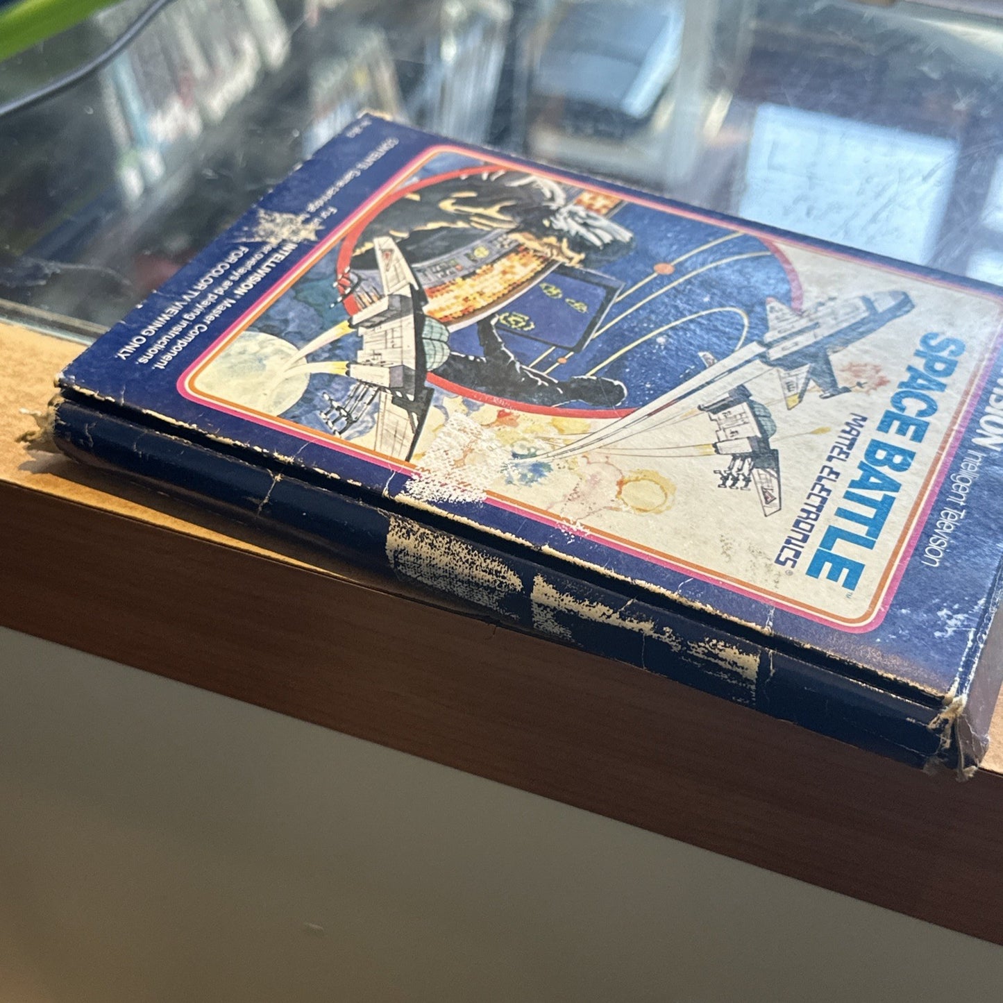 Space Battle • Intellivision Game + Manual & Overlays (1979) Boxed Complete CIB