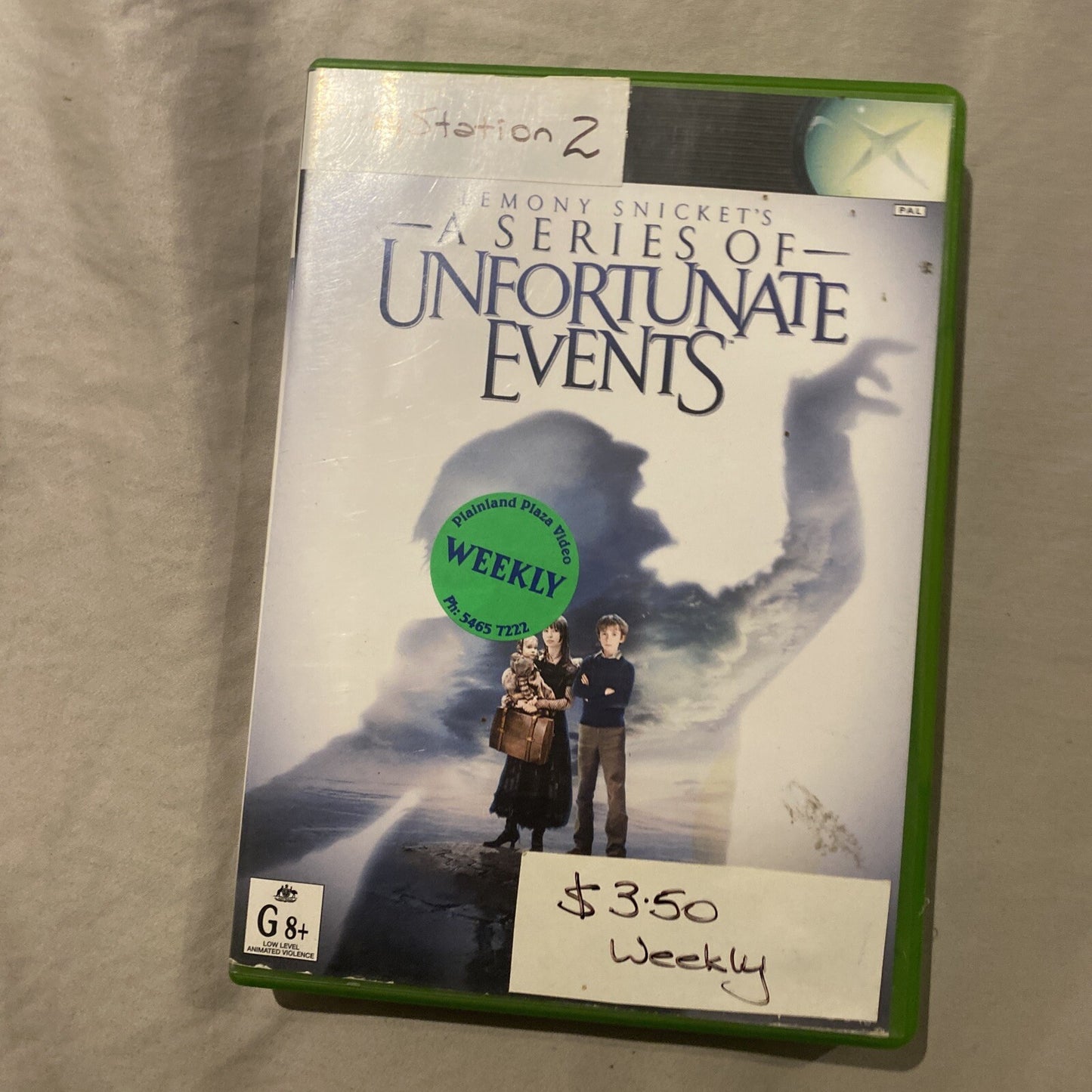 Lemony Snicket's A Series of Unfortunate Events PS2 Game + Manual PlayStation 2