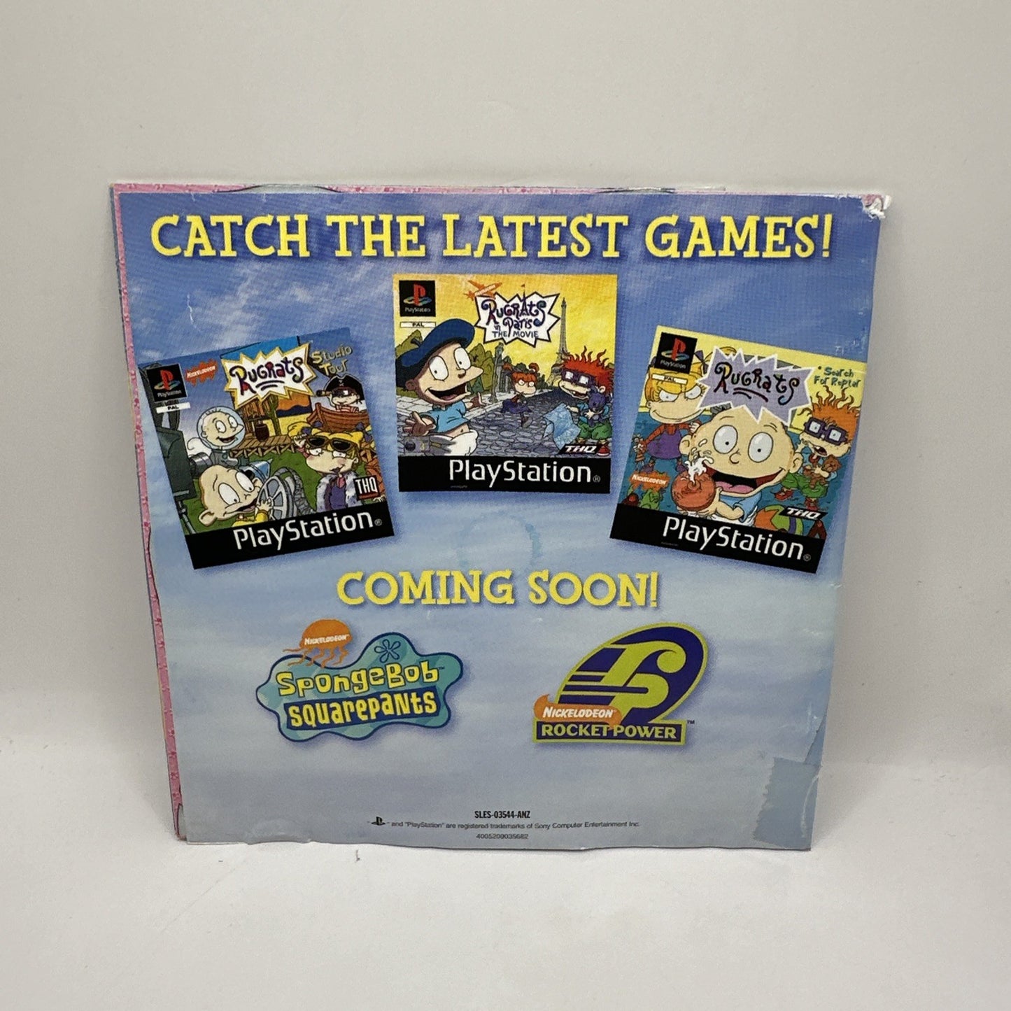 Rugrats: Totally Angelica • Playstation 1 PS1 + Manual (2001) PAL Complete • THQ