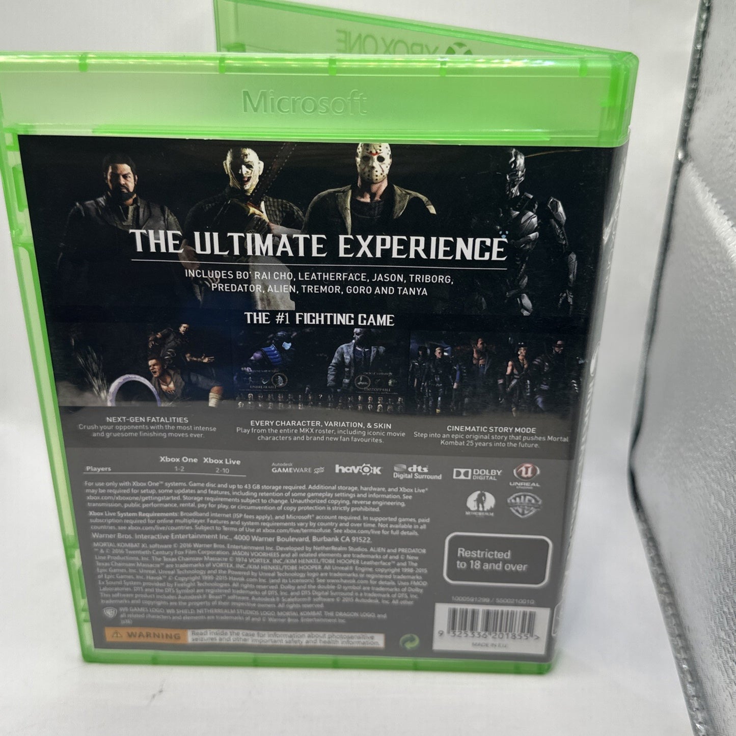 Mortal Kombat XL • Xbox One Game (2016) PAL AUS • Complete CIB • Fighting Games