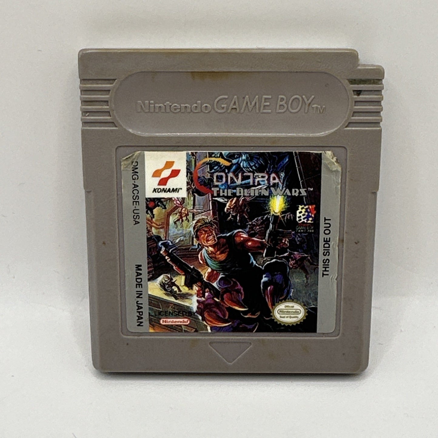 Contra: The Alien Wars • Nintendo GameBoy Game (1989) Cartridge Only Region Free