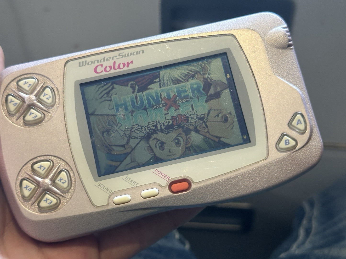 Bandai WonderSwan Color Console ‘Metallic Pearl Pink’ Aussie Seller Japan Import