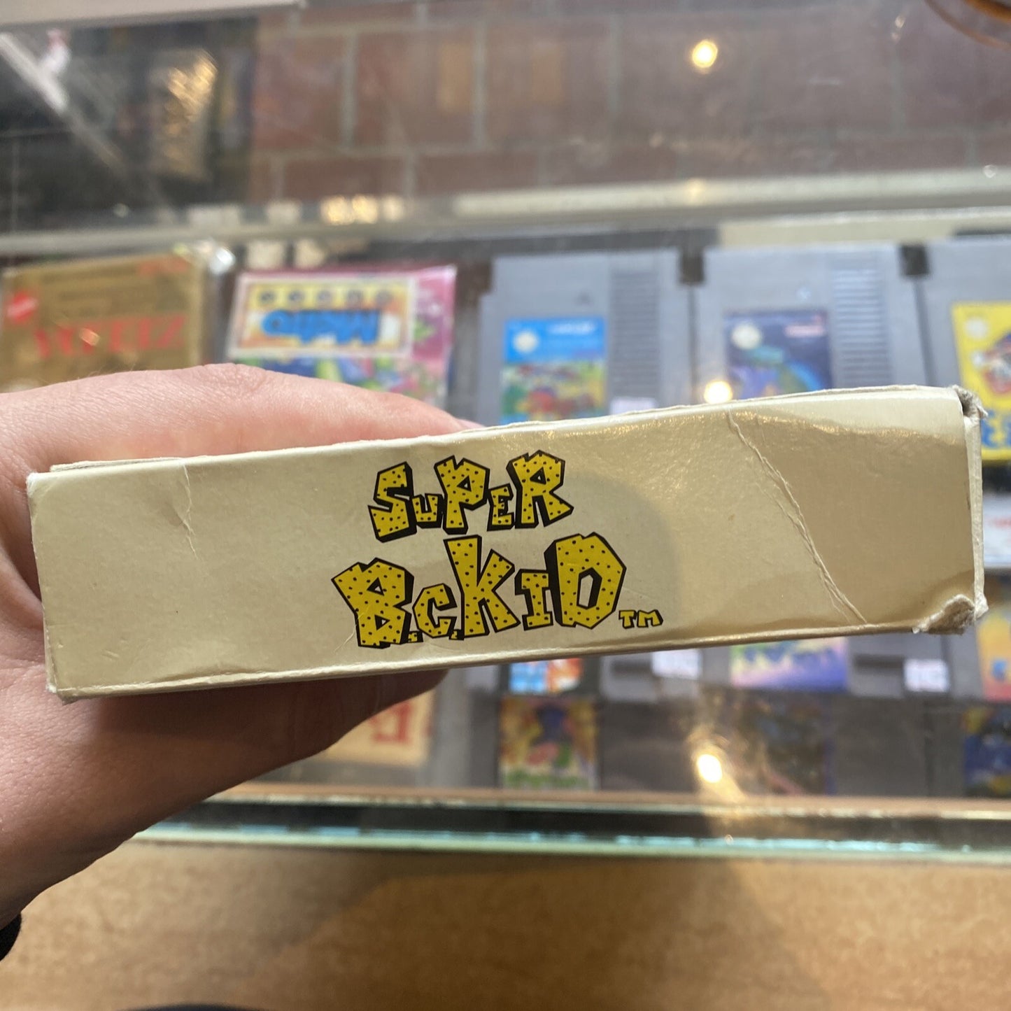 Super BC Kid Super Nintendo Game Boxed (1994) Cart + Box SNES B.C. Kid Bonk PAL