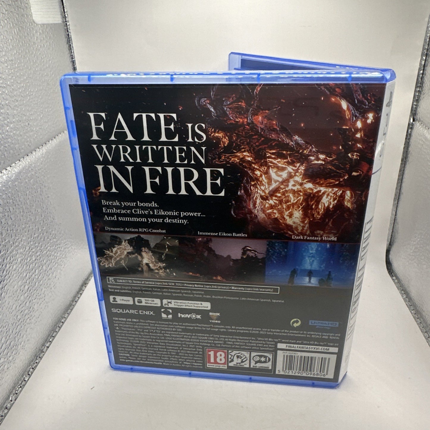 Final Fantasy XVI 16 • Playstation 5 PS5 Game (2023) Complete Region Free • RPG