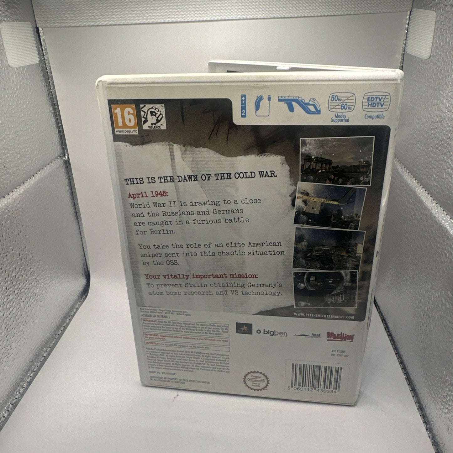 Sniper Elite • Nintendo Wii  Game + Manual (2009) PAL • Complete CIB • Shooter