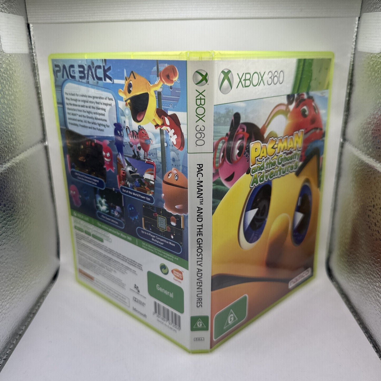 Pac-Man And The Ghostly Adventures • Xbox 360 + Manual (2013) AUS PAL Complete