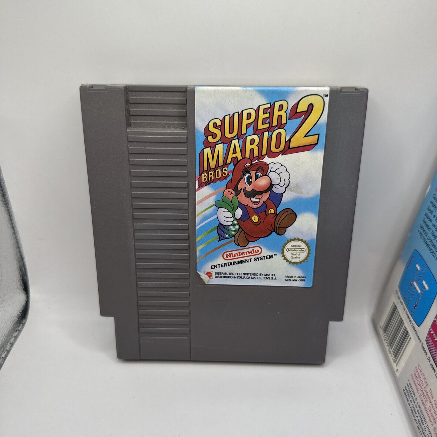 Super Mario Bros 2 • Nintendo NES Game + Box (1989) PAL • Boxed