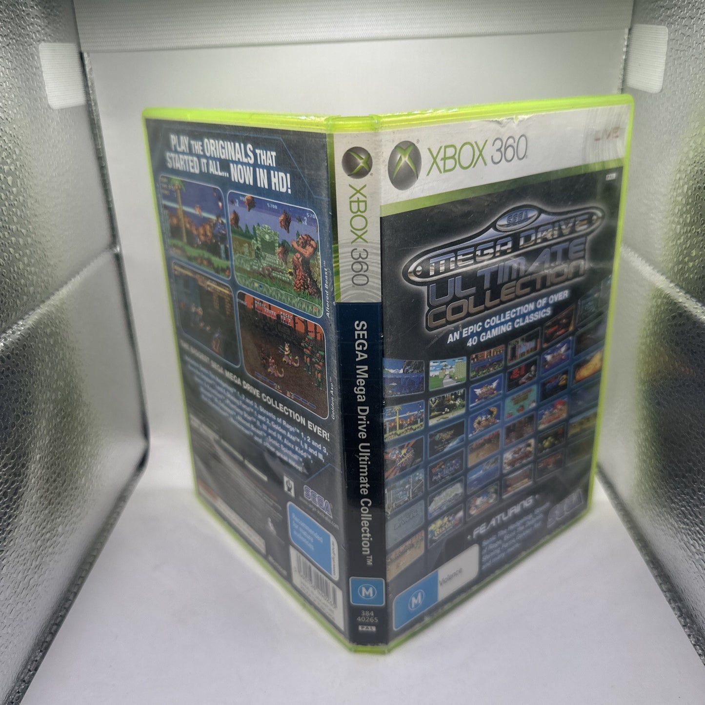 Sega Mega Drive Ultimate Collection • Xbox 360 Game + Manual (2009) PAL Complete