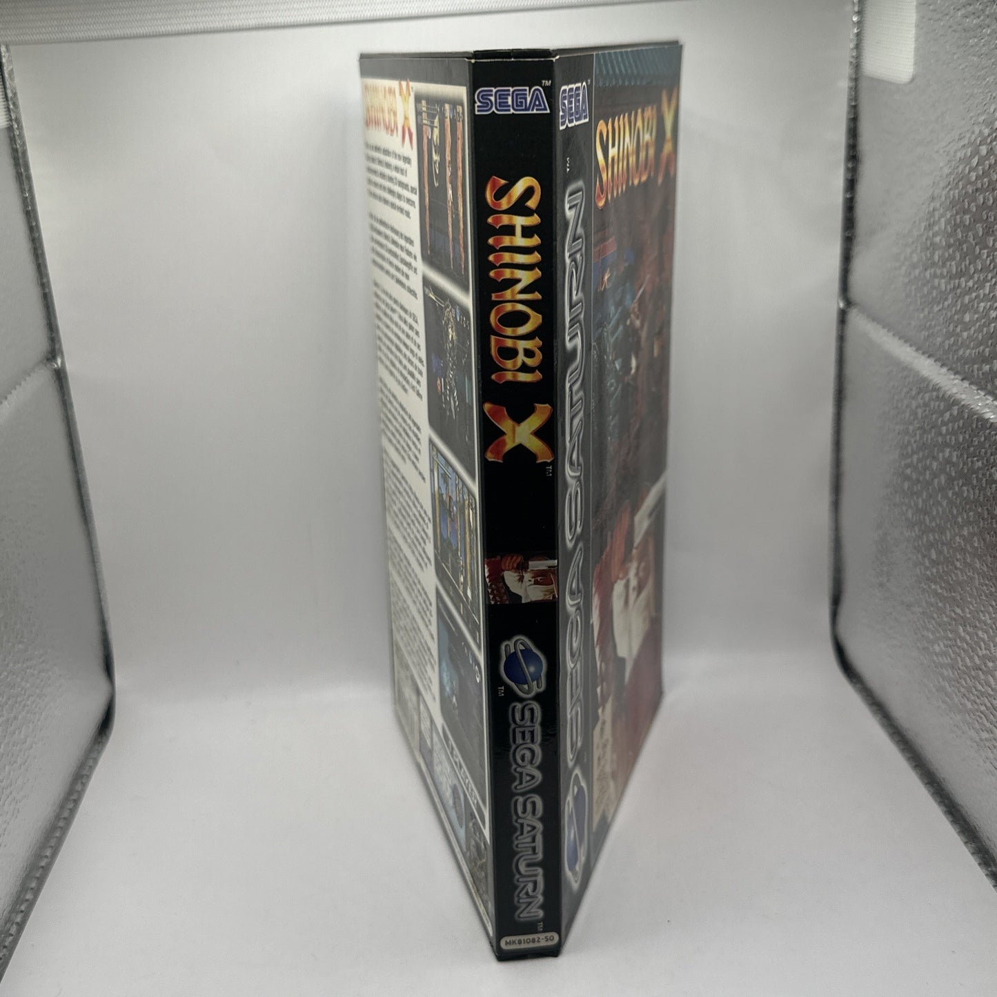 Shinobi X • Sega Saturn Game PAL (1995) TESTED/WORKING • Shinobi Legions