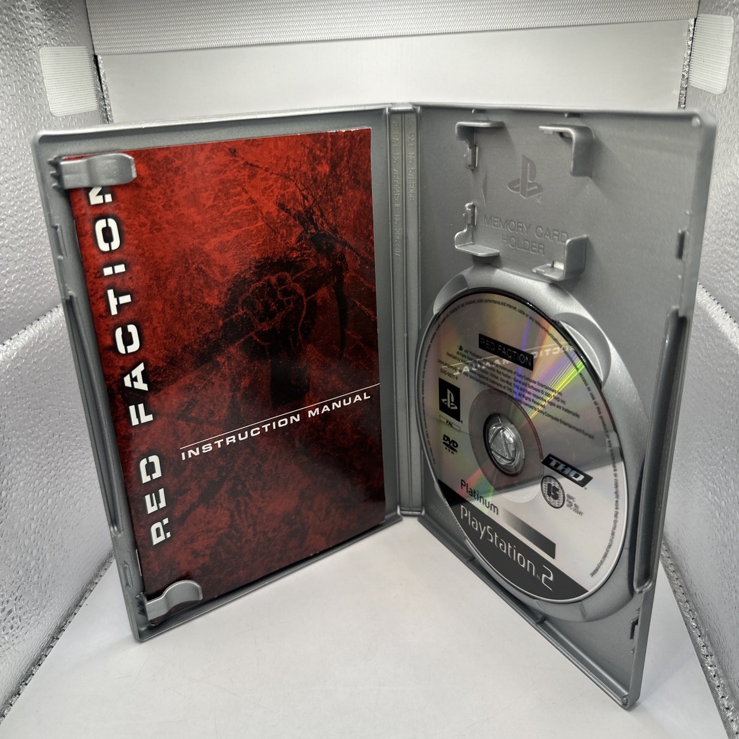 Red Faction • PlayStation 2 PS2 Game + Manual (2001) PAL AUS Complete CIB • THQ