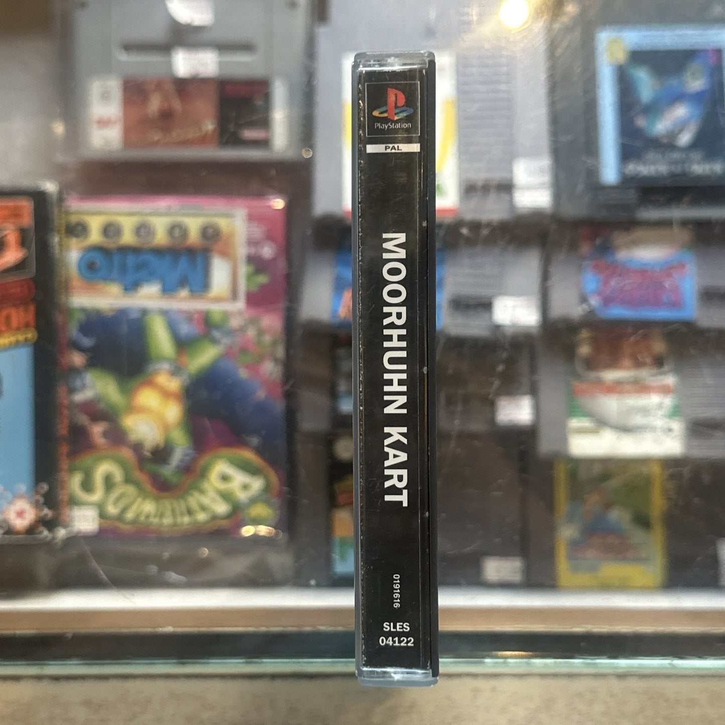 Moorhuhn Kart • Sony Playstation 1 PS1 Game + Manual (2003) PAL • Crazy Chicken