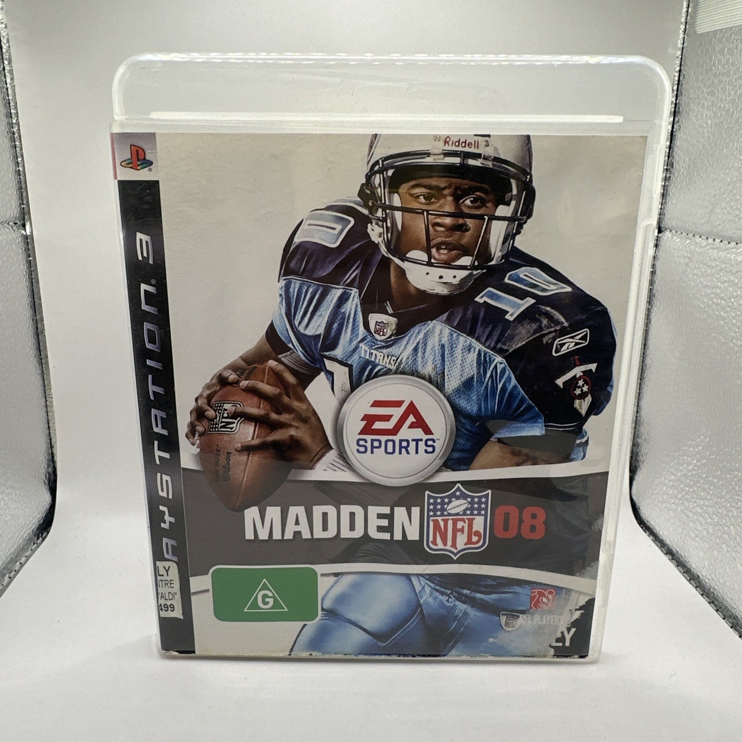 Madden NFL 08 • Playstation 3 PS3 Game + Manual (2007) American Football 2008
