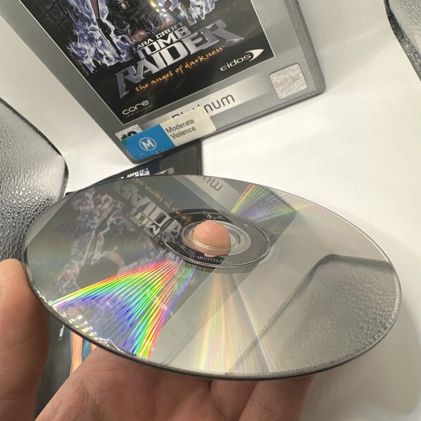 Tomb Raider: The Angel of Darkness • PlayStation 2 PS2 + Manual (2003) Complete