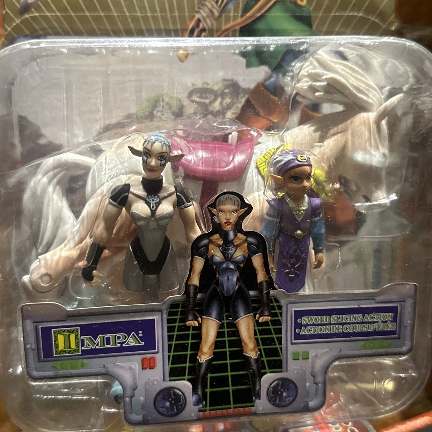 Impa • Legend Of Zelda Ocarina Of Time Figure NEW SEALED (2001) Toy Biz Toybiz