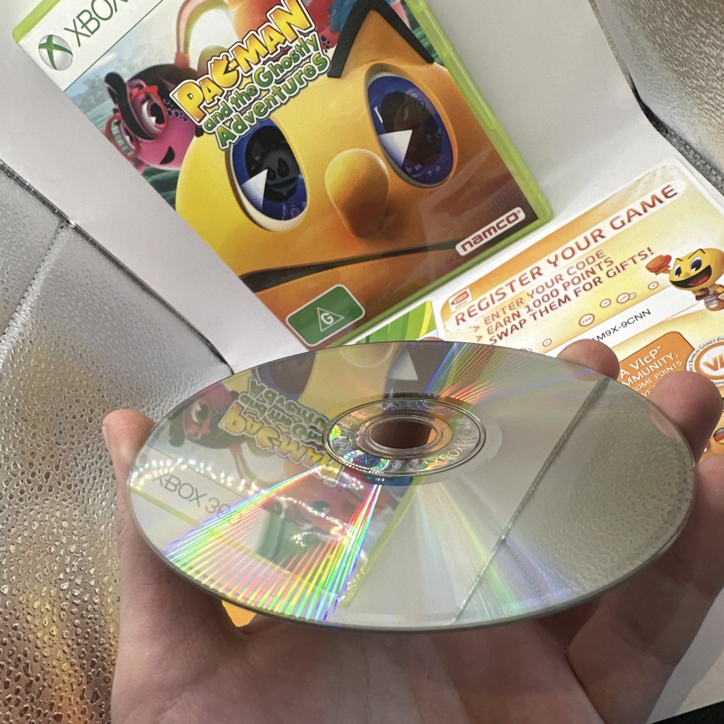 Pac-Man And The Ghostly Adventures • Xbox 360 + Manual (2013) AUS PAL Complete