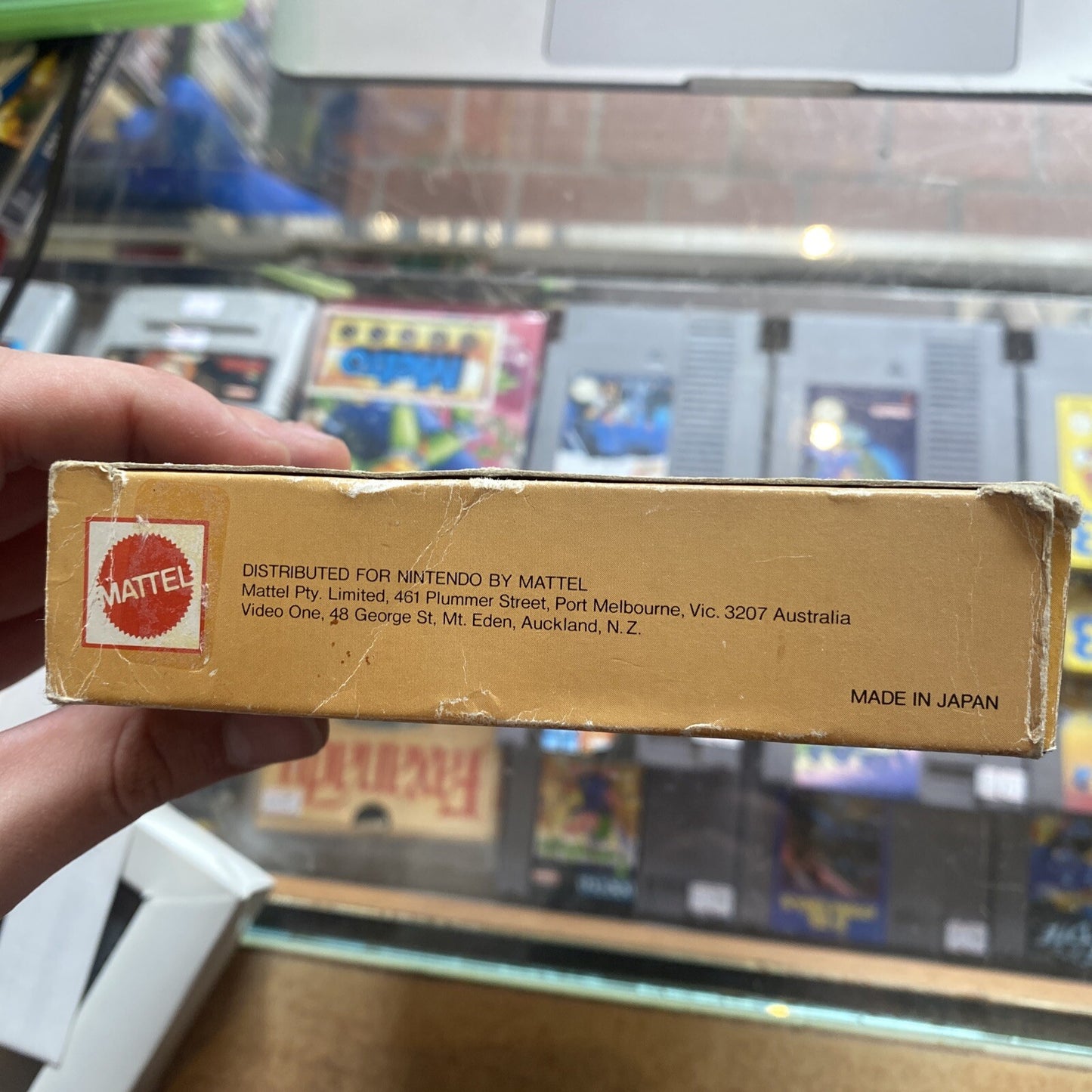 World League Basketball Super Nintendo Game In Box (1992) PAL Mattel SNES Boxed