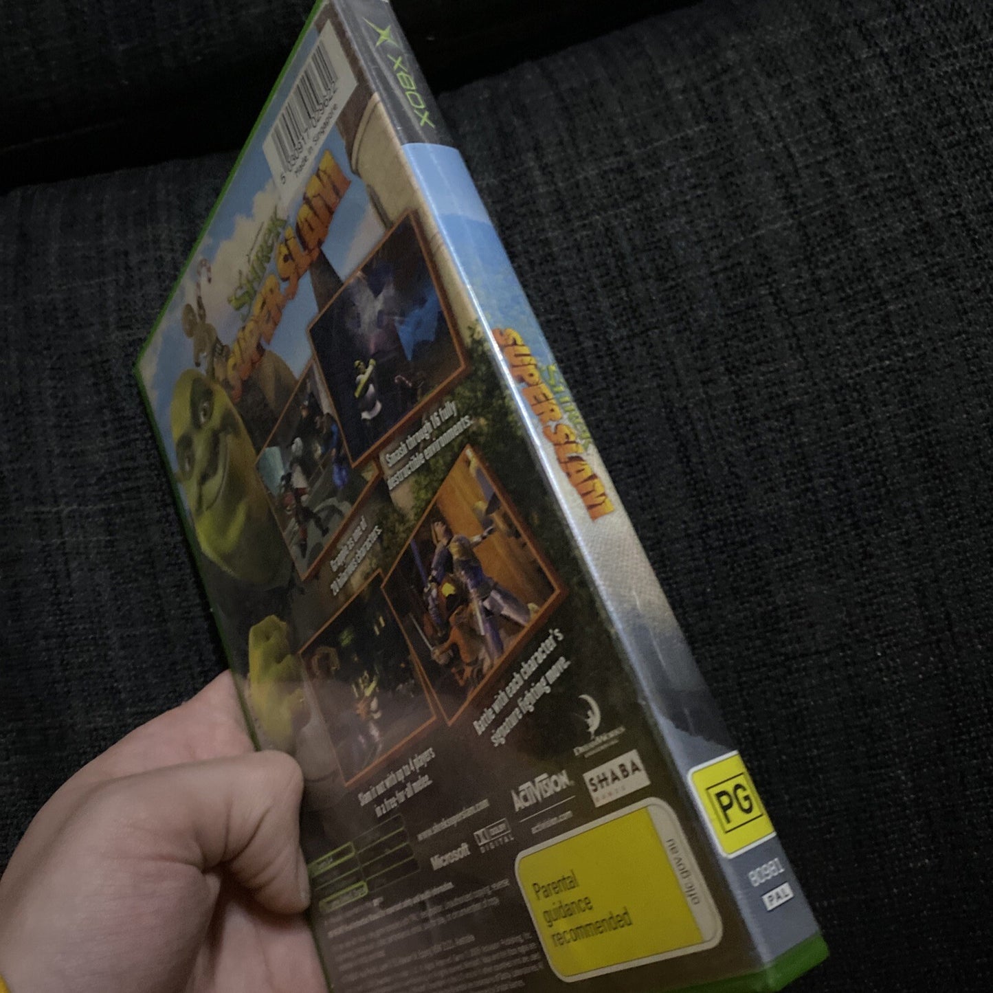 Shrek Super Slam Xbox Original Game *TESTED/WORKING* PAL Xbox Games (No Manual)