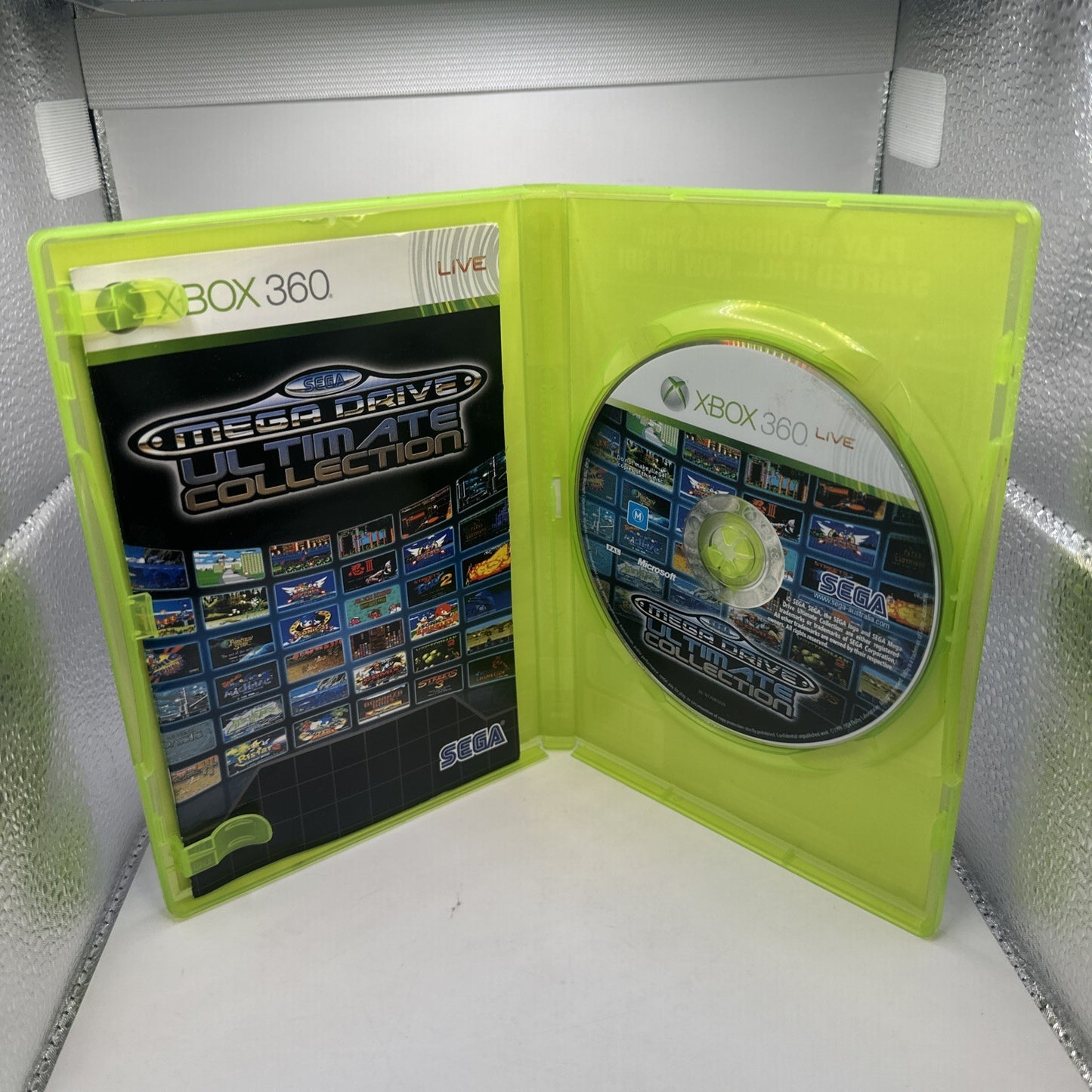 Sega Mega Drive Ultimate Collection • Xbox 360 Game + Manual (2009) PAL Complete