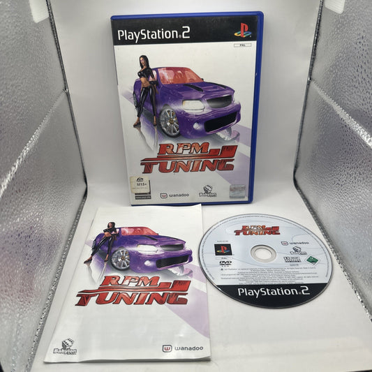 RPM Tuning • PlayStation 2 PS2 Game + Manual (2003) PAL Complete • Car Racing