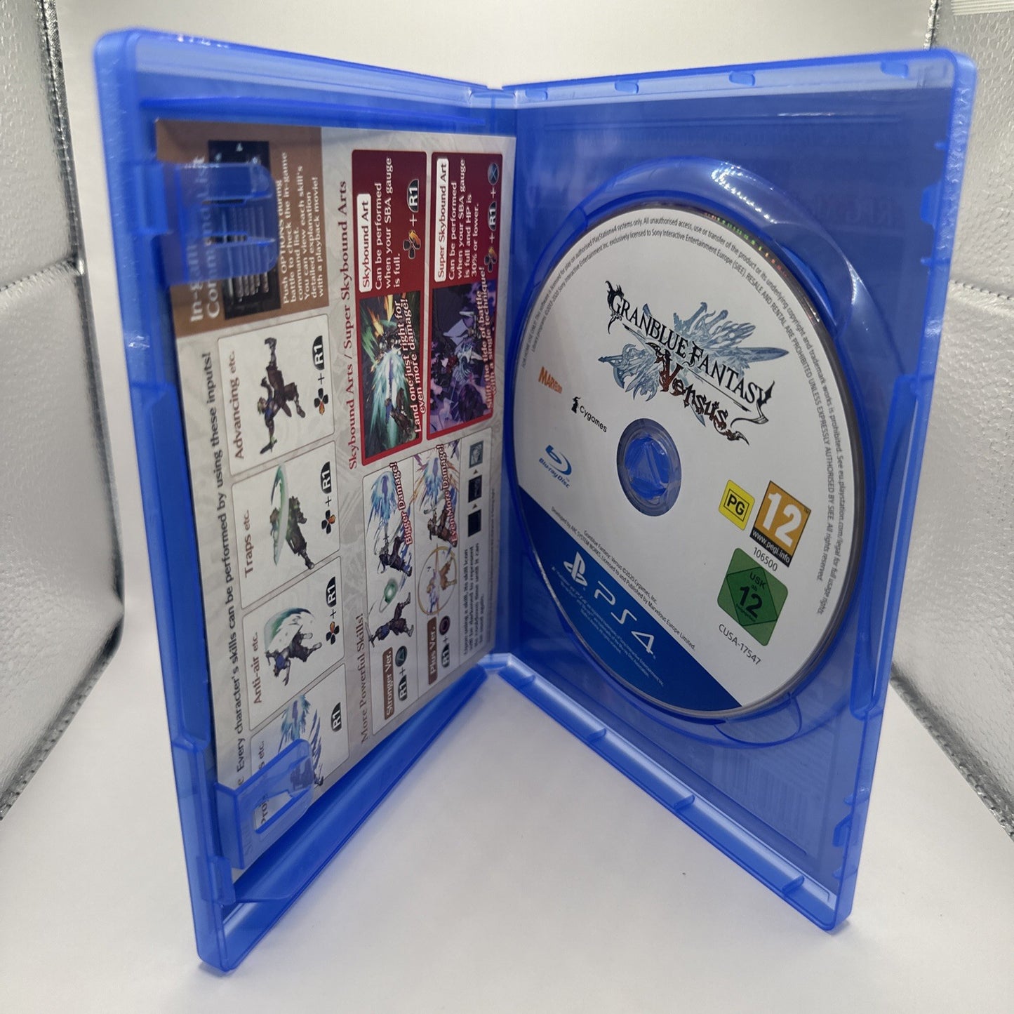 Granblue Fantasy: Versus • Sony PlayStation 4 PS4 (2020) PAL PEGI • Fighting