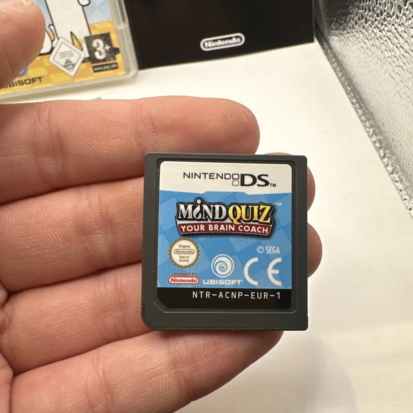 Mind Quiz: Your Brain Coach • Nintendo DS Game + Manual (2006) Complete CIB