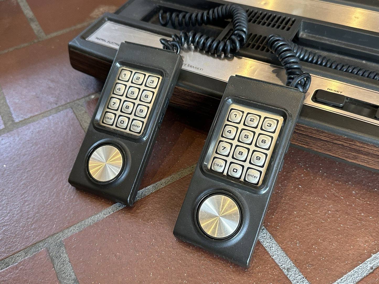 Mattel Intellivision Console + 2 Games + Cords • 100% Tested & Working (1979)