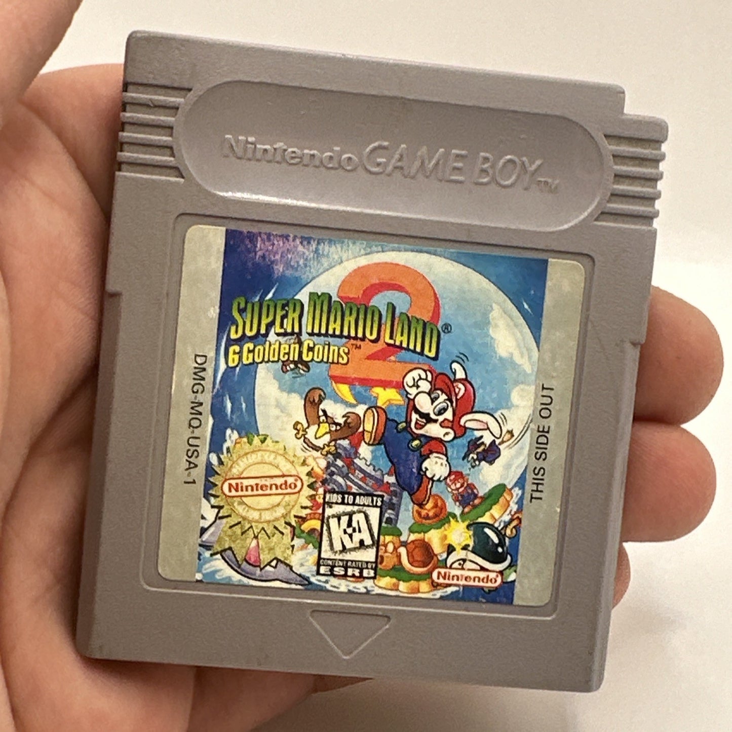 Super Mario Land 2: 6 Golden Coins • Nintendo Gameboy Game • Cartridge Only