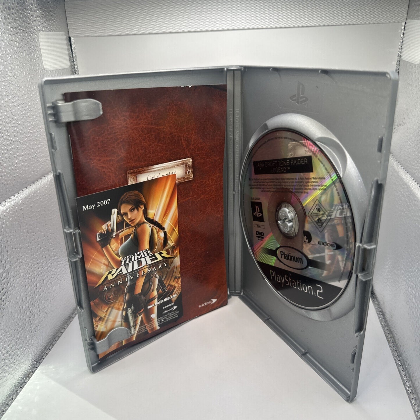 Lara Croft Tomb Raider Legend • PlayStation 2 PS2 Game + Manual (2006) Complete