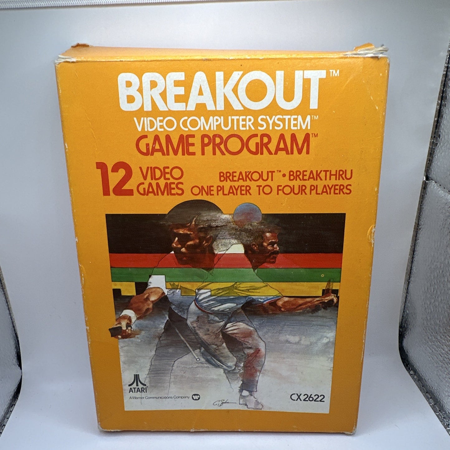 Breakout • Atari 2600 Game In Box + Manual (1978) Complete Boxed CIB