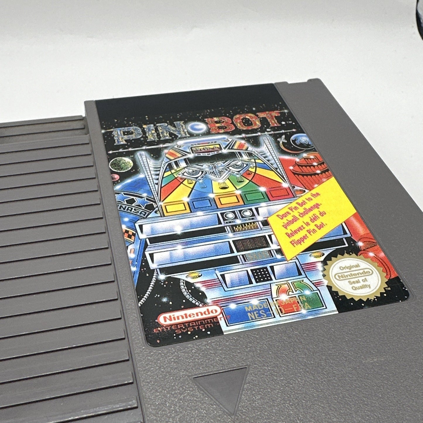 Pin Bot • Nintendo NES Game (1990) PAL • Cartridge Only • Pinbot