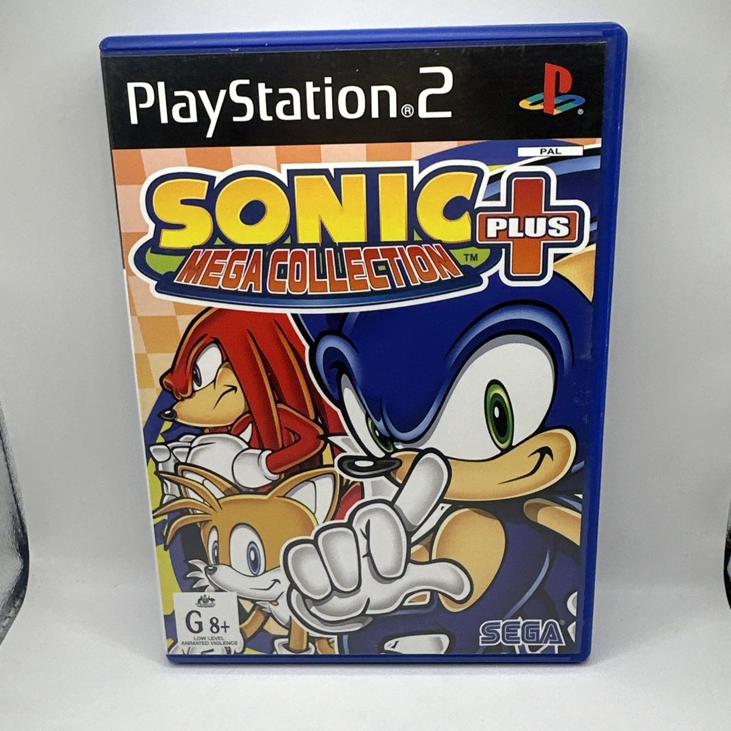 Sonic Mega Collection Plus • PlayStation 2 PS2 Game (2004) SEGA • AUS PAL