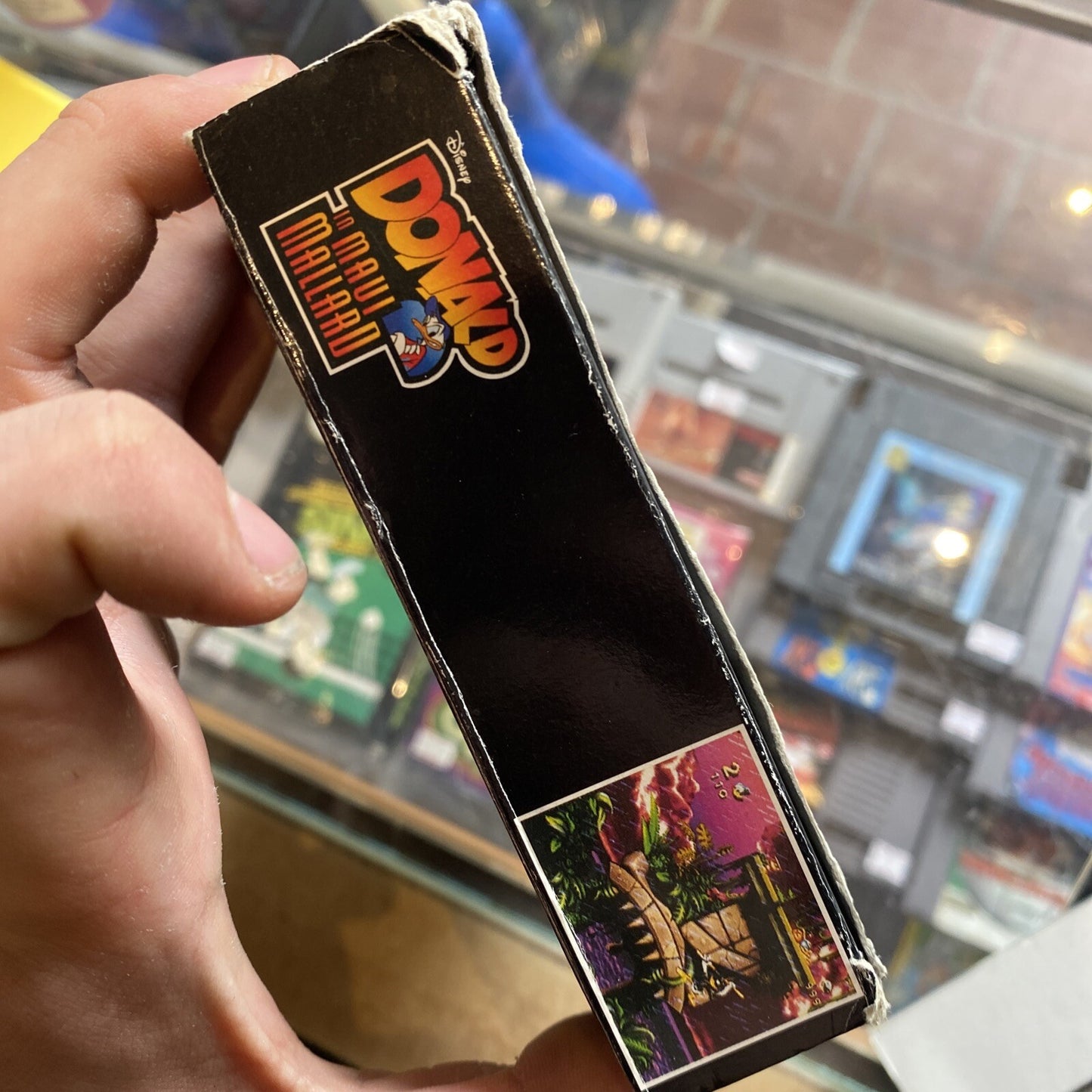 Donald In Maui Mallard Super Nintendo SNES Game In Box + Manual PAL AUS • Boxed